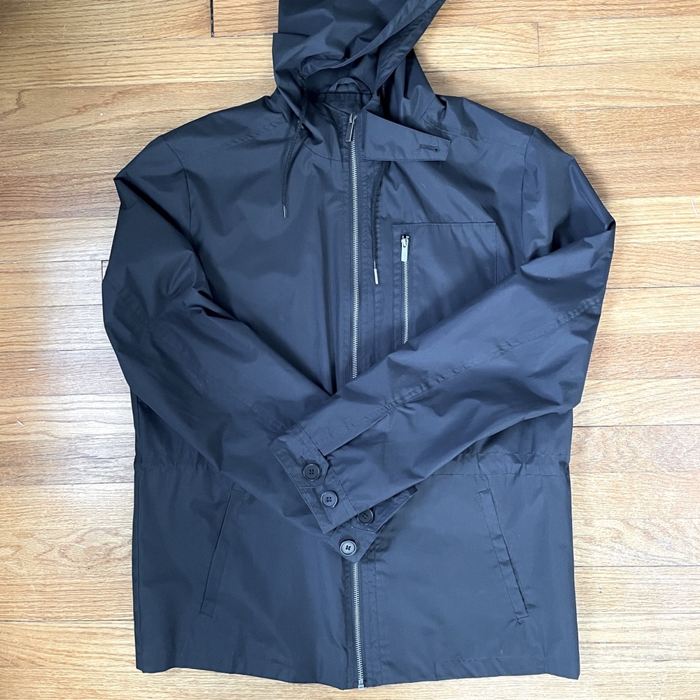 Black Bomber Rain jacket